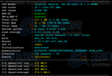 IIDATC美国服务器2*E5-2022V3方案速度和性能综合测评-Linux老运维