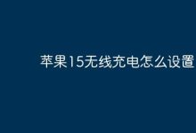 苹果15无线充电怎么设置？-Linux老运维