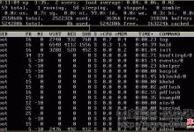 CentOS中使用top命令查看CPU详细图解-Linux老运维