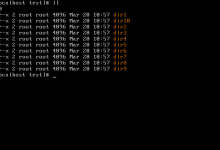 centos系统修改创建文件夹目录的显示颜色-Linux老运维